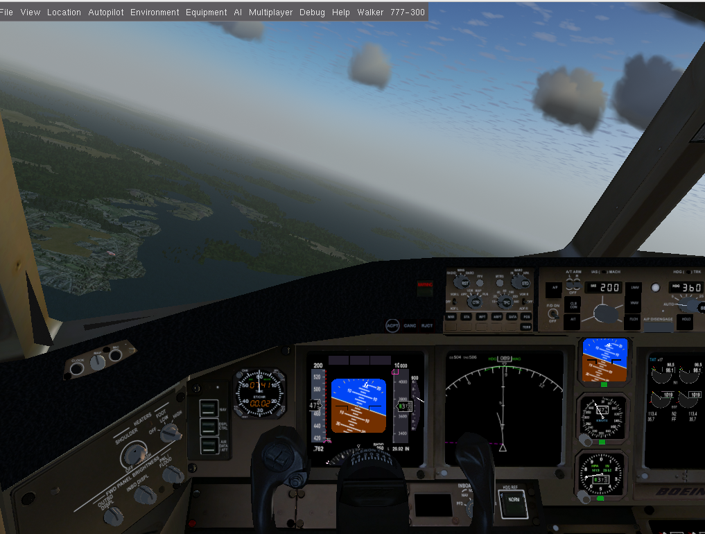 Flight Gear screenshot
