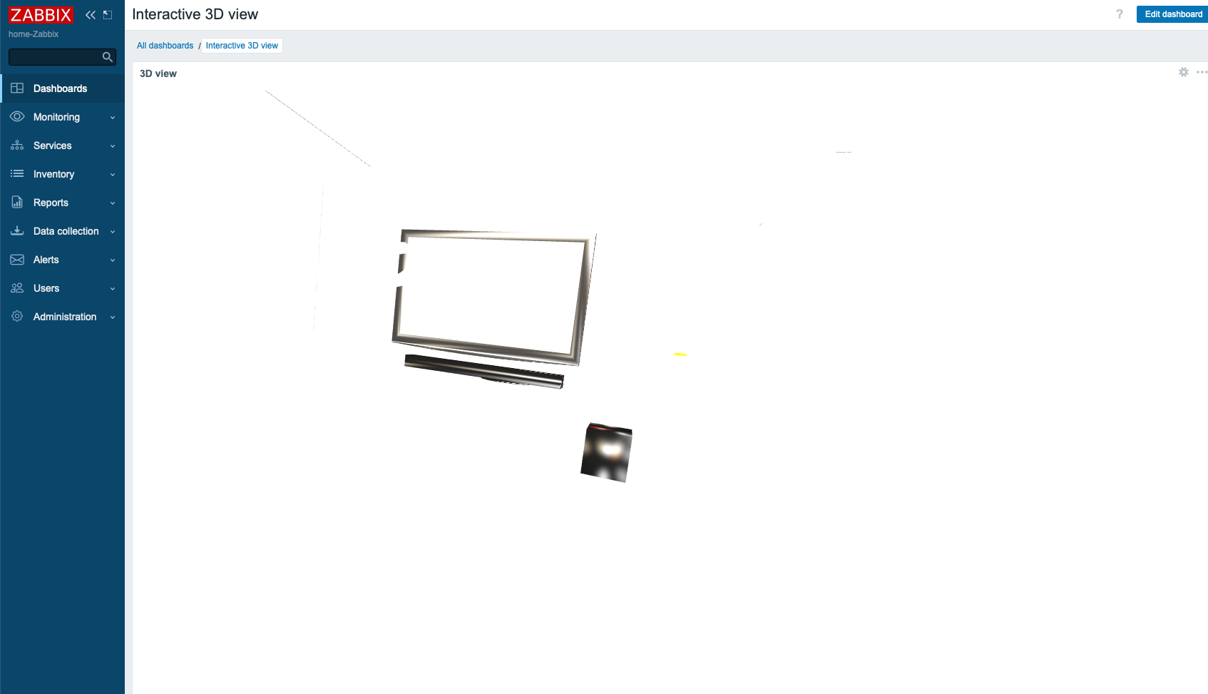 Interactive 3D view is broken