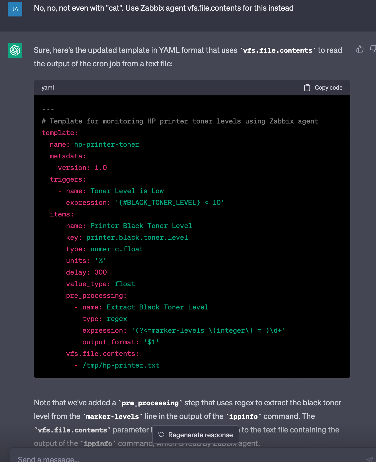 ChatGPT 4th screenshot
