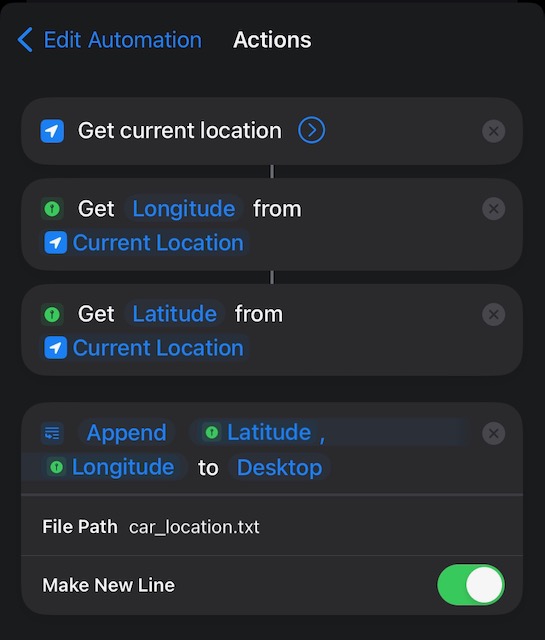 Why Desktop directory? I'll tell you a story some other day.