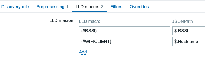 Discovery LLD macros
