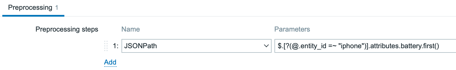 JSONPath pre-processing